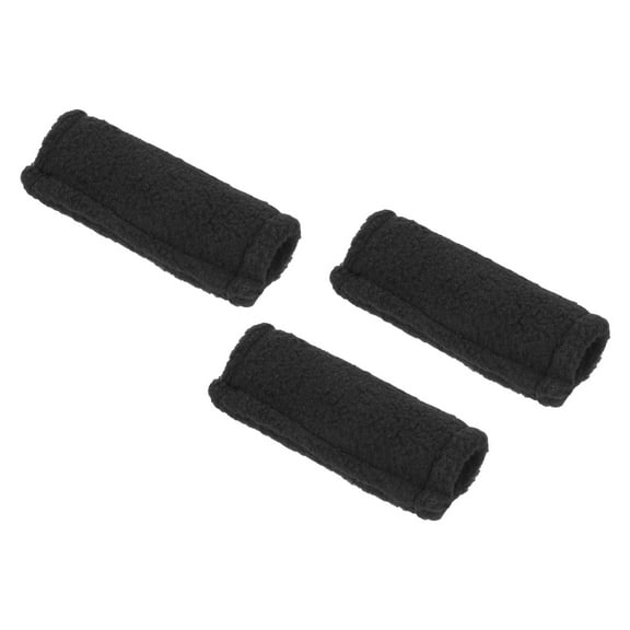 Uxcell Billiard Cue Cleaner Pool Cue Shaft Burnisher Cleaning Tool Towel Cloth, Black 3 Pack