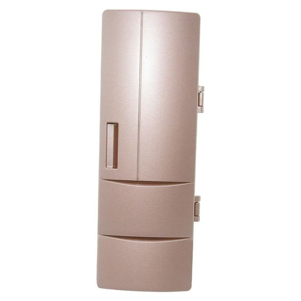 Refrigerador genérico para automóvil, Mini refrigerador USB, refrigeradores y calentadores, refrigerador portátil para Viajes en Barco, RV, Rosa