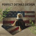 thumbnail image 4 of Stern Eagle Portrait Front License Plate, Metal License Plate, Funny Standard Plates Personalized Novelty Decorative For Men/Women/Boys/Girls Car 6×12 Inch, 4 of 7