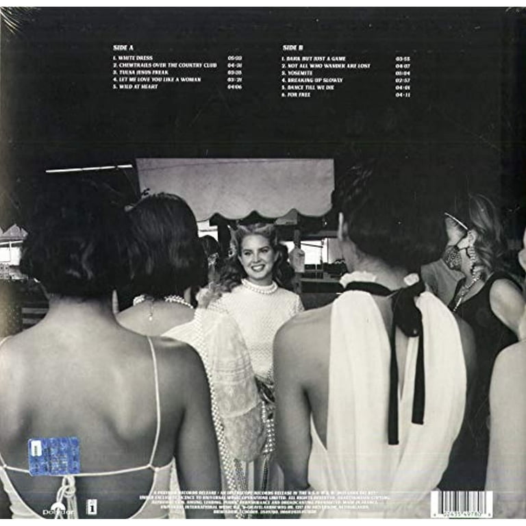 Lana Del Rey Chemtrails Over the 直筆サイン NEW SEALED Lana Del Rey - Chemtrails Over the Country Club