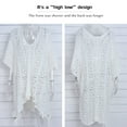 thumbnail image 5 of Cogild Swimsuit Cover Up for Women Crochet Sleeveless Tunic V Neck Bikini Beachwear Sheer Bathing Suit Coverups, 5 of 6