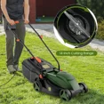 thumbnail image 4 of 12-AMP 13.5 Inch Adjustable Electric Corded Lawn Mower with Collection Box, 4 of 11