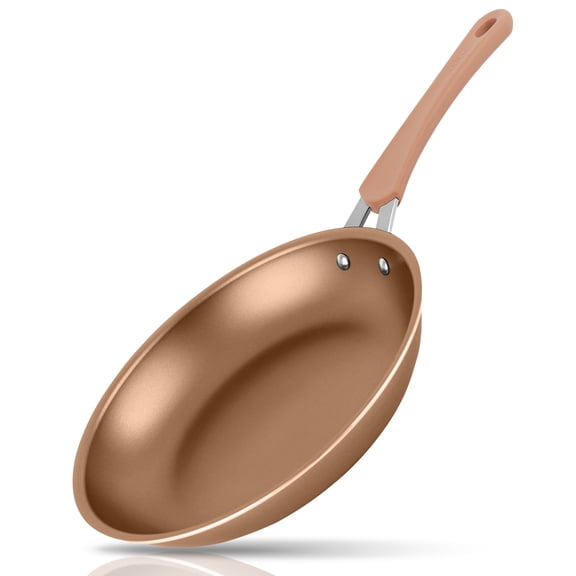 NutriChef 10'' Medium Fry Pan - Non-Stick High-Qualified Kitchen Cookware