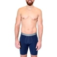 thumbnail image 2 of Athletic Works Men's Nylon Long Leg Boxer Briefs, 3-pack, 2 of 2