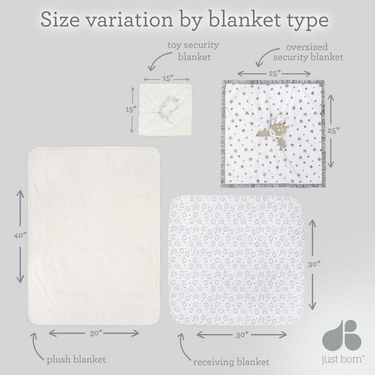 Security blanket on sale size