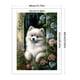 thumbnail image 2 of Hilo de bordar completo Eco-algodón 11CT impreso perro con flor Wdftyju, 2 of 9