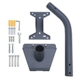 thumbnail image 2 of Kit De Montaje De Antena Parabólica, ángulo Ajustable De 18 Pulgadas, Soporte Para Poste De Satélite De Mejor Señal Con Tornillos Para Pared Y Techo, 2 of 7