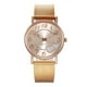 thumbnail image 2 of Reloj de mujer de moda casual con cinturón de malla en forma de corazón de melocotón y forma de corazón, 2 of 5