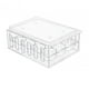 thumbnail image 3 of Contenedor de huevos para refrigerador, caja de almacenamiento, organizador de canasta de huevos, cajón de huevos de cocina para 12 rejillas, 3 of 7
