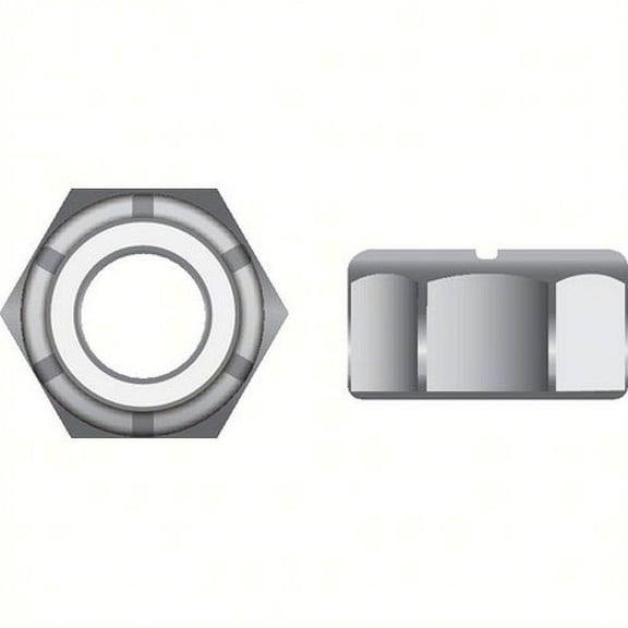 SeaChoice 59459; 5/16-18 Nylon Insert Locknut 4/ Bag