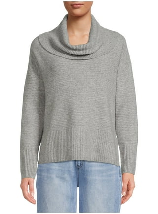 Walmart cowl neck sweater clearance
