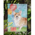 thumbnail image 3 of Carolines Treasures Ck3248gf Feliz Cumpleaños Corgi Bandera Tamaño del Jardín Afortunado Sencillez, 3 of 3