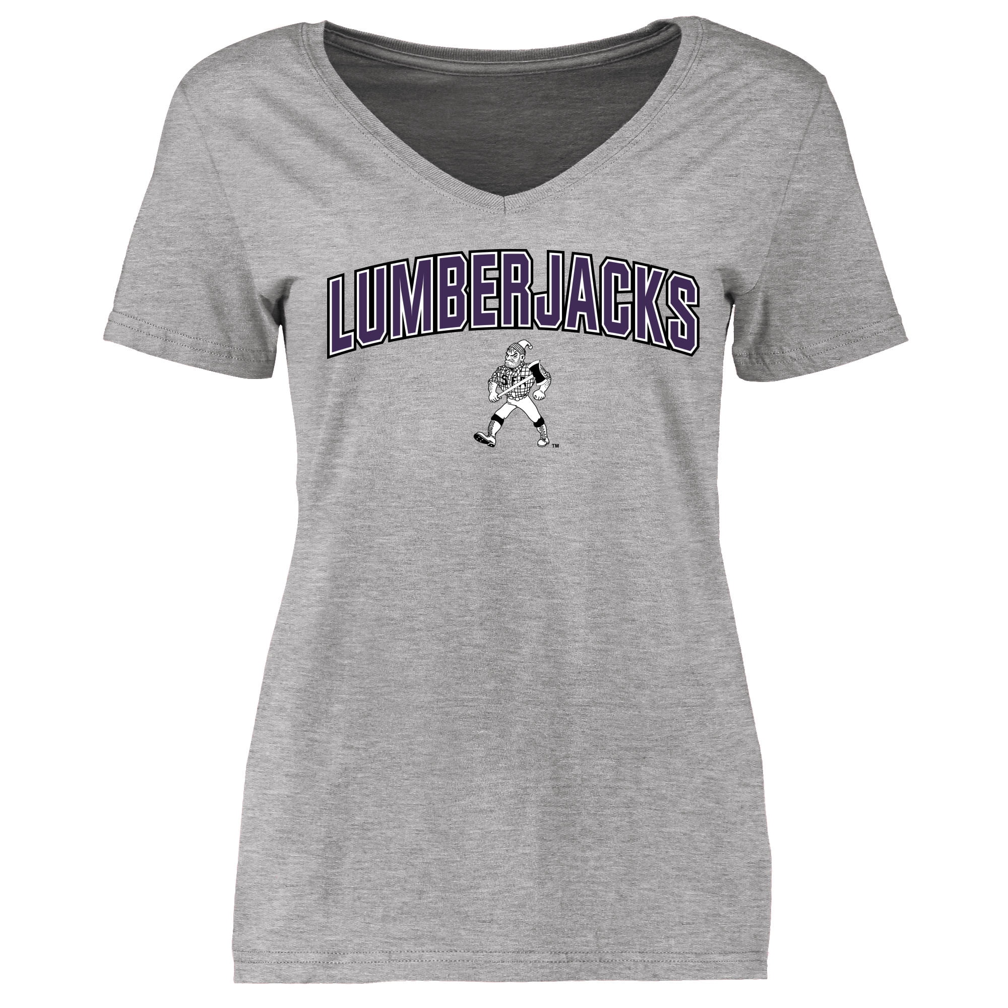 Stephen F Austin Lumberjacks Women S Proud Mascot T Shirt Ash Walmart Com