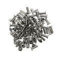thumbnail image 3 of MasteelfCA 50 Pcs Binding Screw Leather Screw Nail Rivet Button Solid Belt Tack Screw, 3 of 7