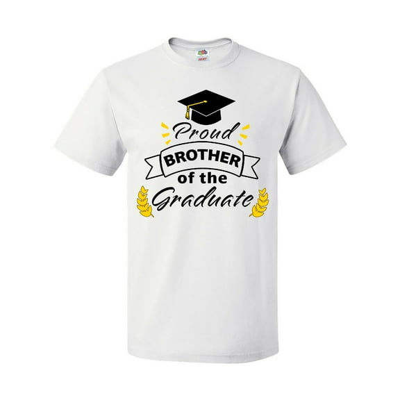 Inktastic Proud Brother of the Graduate-Family Graduation T-Shirt