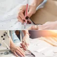 thumbnail image 2 of 5-105 Set Heat Erasable Magic Marker Pen Temperature Disappearing Fabric Easy Melt Pens Line Mark DIY Craft Sewing Accessories, 2 of 5