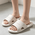 thumbnail image 5 of Shower Shoes for Women,Lightweight Quick Drying Pool Slides with Drain Holes,Antislip Comfortable Beach Sandals White 7 [EU-38], 5 of 5