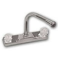 thumbnail image 2 of LaSalle Bristol 20380R147WABX - Plastic White Kitchen High Rise Faucet with Smoked Knobs, 2 of 2