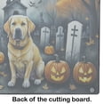 thumbnail image 2 of Yellow Labrador Retriever Spooky Halloween Glass Cutting Board Large 12 in x 15 in, 2 of 5