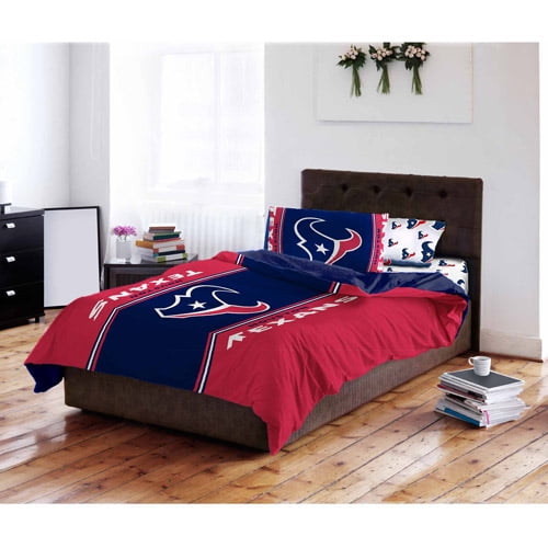 Nfl Houston Texans Bed In A Bag Complete Bedding Set Com Nfl Houston Texans Bed In A Bag, Houston Texans Bedding Queen