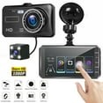 thumbnail image 1 of CHUANK Dash Cam Front and Rear Camera CAR DVR Car Video Recorder Vehicle Black Box FULL HD 1080P Night Vision Driver Recorder, 1 of 7