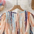 thumbnail image 4 of Coerni Girls and Toddler Maxi Dress Kids Solid Long Sleeve Casual Dresses 2024 Fall A-Line Dress for Girls 8-12 Years, 4 of 9
