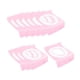 thumbnail image 3 of 10 fundas desechables para asientos de inodoro, forros para asientos de inodoro portátiles, papel higiénico. rosa, 3 of 9