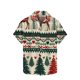 thumbnail image 1 of Hombres de Manga Larga, Navidad Impresa Turndown Collar Blusa, Casual Moda Botón Camisa para las Vacaciones, 1 of 5