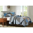 thumbnail image 2 of Glory Home Modern Gray Quilt Set, Queen - Reversible (3-Piece), 2 of 2