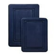 thumbnail image 1 of Mainstays Memory Foam Bath Mat Set Navy, 1 of 5