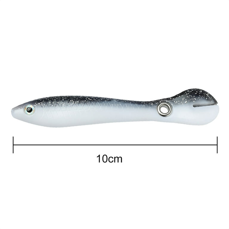 5Pcs 10cm Loach Bionic Lure,For Mandarin Fish/bass/bird Beak/black Fish,  Etc.Loach Color