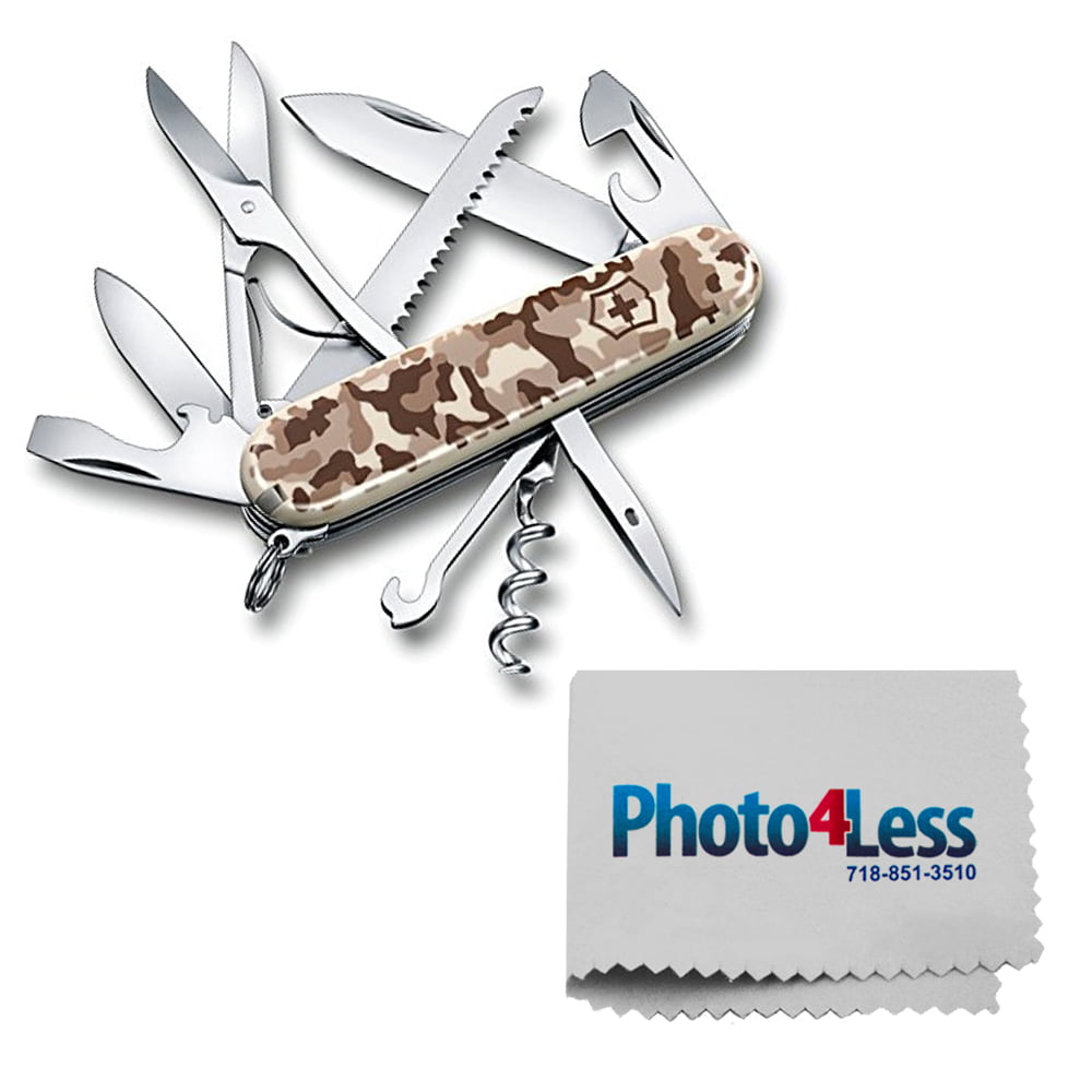 Victorinox Swiss Army Huntsman Pocket Knife, Desert Camo + Photo4less ...