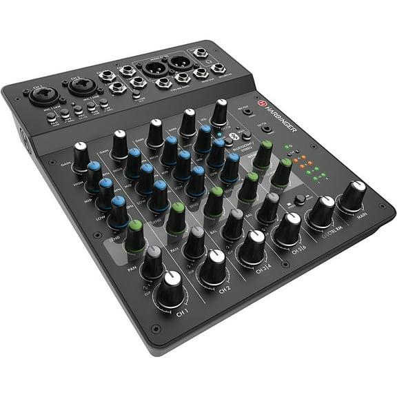 Harbinger LV8 8-Channel Analog Mixer with Bluetooth