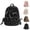 Black, variant on Zguuel School Backpack High School Bookbag Heavy Duty Fashion Student Bag Large Capacity Lightweight Waterproof Backpacks for College Students Travel Daypack