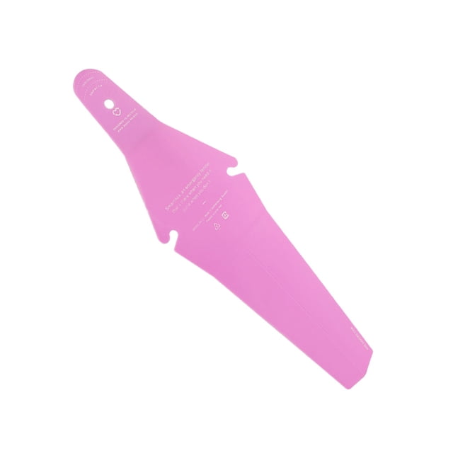 Wosthever Guardabarros de bicicleta, guardabarros de rueda delantera/trasera de colores, guardabarros de bicicleta, Dirtboard trasero, MTB, bicicleta de Ciclismo Rosado Wosthever OD000762-02