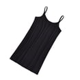 thumbnail image 1 of Sonducket Chaleco de Modal para mujer, cuello en U, piel agradable al desnudo, vestido deslizante, camisones con tirantes, ropa interior de talla grande Prendas para la parte del cuerpo Negro METRO Sonducket AP011308-12B, 1 of 6