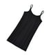 thumbnail image 1 of Minnieouse Chaleco de Modal para mujer, cuello en U, piel agradable al desnudo, vestido deslizante, camisones con tirantes, ropa interior de talla grande Prendas para la parte del cuerpo Negro METRO Minnieouse AP011308-12B, 1 of 6