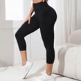 thumbnail image 5 of UngA High Waisted Leggings for Women Full Length Soft Tummy Control High Waisted Yoga Pants for Athletic Workout Yoga Leggings for Women Black,XXL, 5 of 8