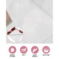 thumbnail image 6 of Red Geometric Moroccan Kitchen Dish Towels for Drying Dishes Set of 2, Abstract Art Red Ombre Modern Waffle Weave Microfiber Hand Tea Bathroom Towels Quick Dry & Absorbent Towel 12x12, 6 of 7