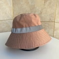 thumbnail image 4 of CoCopeanut Fashion Female Reflective Stripes Panama Bucket Hat Men Women Summer Bucket Cap Hip Hop Hat Fisherman Hat Outdoor Sun Hat Bob, 4 of 5