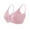 Pink-A, variant on Front Open Bras For Women Breastfeeding Cotton Pre Opening Button Breast Feeding Bra Maternity Sleep Bras No Underwire Adjustable Strap Snap Front Closure Comfort Lace Trim Bras