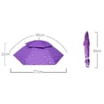 thumbnail image 4 of 5 uds sombrilla de pesca plegable gorra de protección UV (azul), 4 of 4