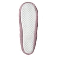 thumbnail image 5 of Roxoni Women's Terry Classic Cotton & Velour Ballerina Slippers Pack of 2, 5 of 5