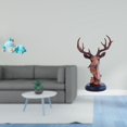 thumbnail image 2 of Figura De Cabeza De Ciervo Durmiente De Resina, Decoración De Mesa, Artesanía Para El Hogar, Cocina, Comedor, Estatua De Animal De Mano Fina, Decoración Del Hogar, Adorno Decorativo Para, 2 of 8