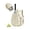 Beige, variant on Tennis Gym Bag for Women, Tennis Backpack Holds 2 Rackets with Shoe Compartment, 15.6" Laptop Gym Backpacks for Court, Off-work