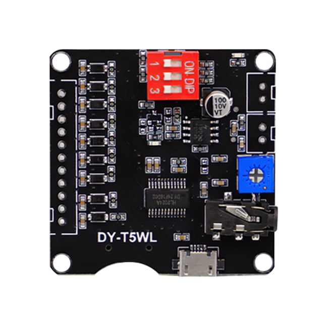 Mistaha 5W Power Voice MP3 Player Module with Memory Card and USB, Trigger Control, Customizable Audio, Suitable for Various Applications