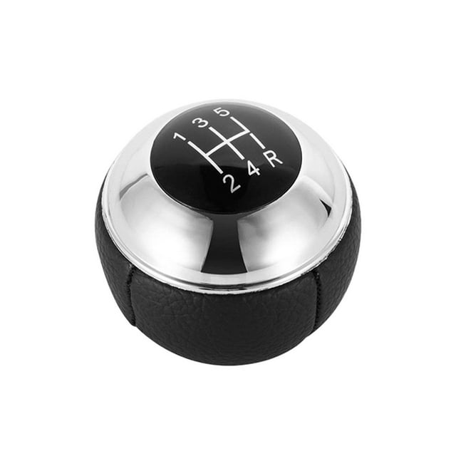 fastboy Car Gear Shift Knob Modified Replacing Solid Color Detachable Shifter Lever Part Replacement for Mini Copper R52 R53 Black 5 Gear