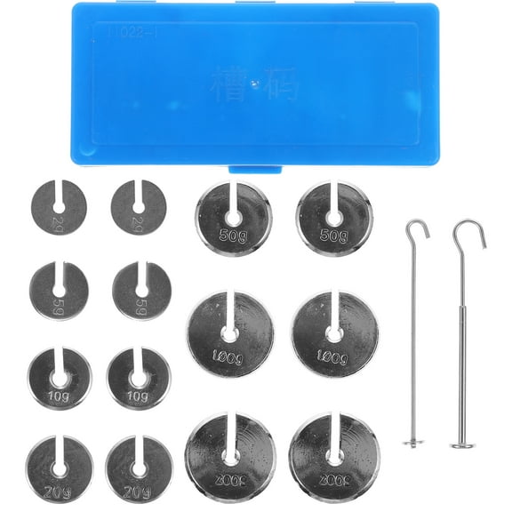 MERRYHAPY High School Physics Steel Weights for Science Experiments and Laboratory Use, Teaching Equipment