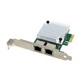 thumbnail image 1 of Gigabit Ethernet Network Card NIC Dual Port Network Adapter 1000Mbps High-Speed LAN Network Card for Win7/8/10, 1 of 6