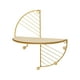 thumbnail image 1 of Estante de pared redondo simple Estante de arte de pared geométrico multifuncional Estantes de almacenamiento de pared para dormitorio en casa, 1 of 10